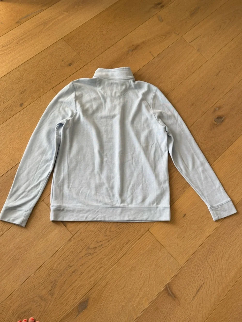 Vineyard Vines Boys Saltwater 1/4 Zip Blue Size XL